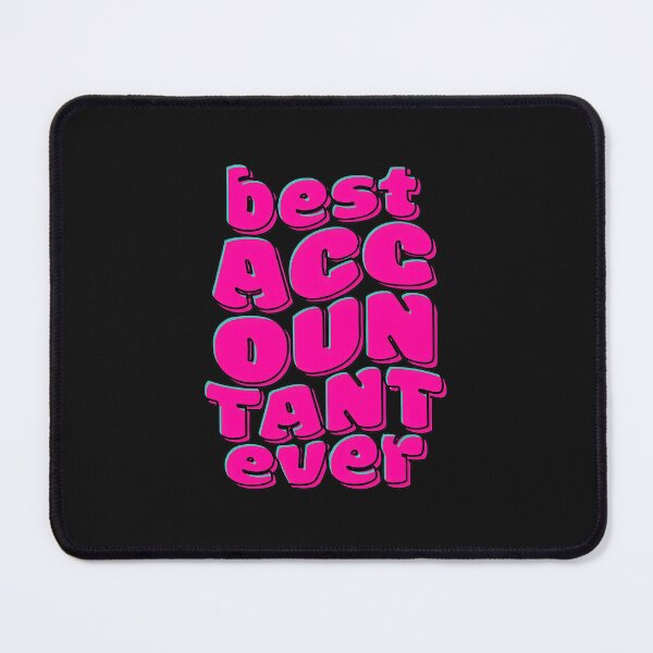 Item preview, Best Accountant Ever Retro Bubbly Font designed and sold by domjudith.