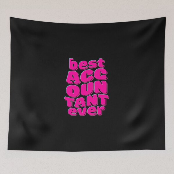 Item preview, Best Accountant Ever Retro Bubbly Font designed and sold by domjudith.