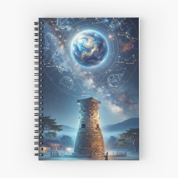 Item preview, Venusian Dawn: The Starry Map of Silla and Cheomseongdae designed and sold by SOOstudio73.