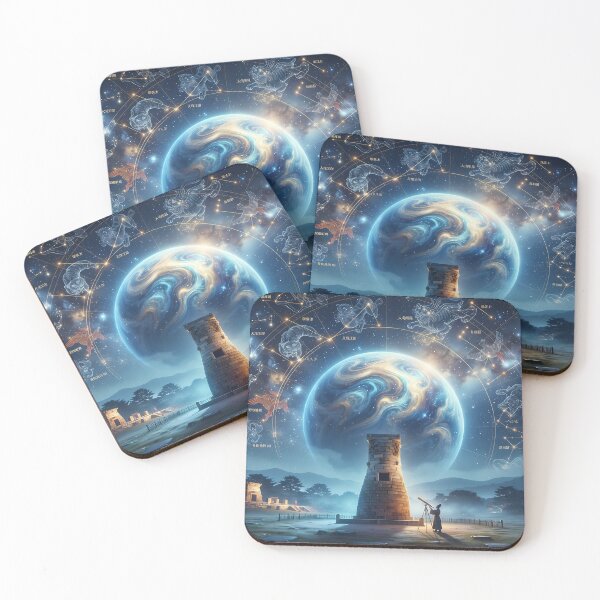Item preview, Venusian Dawn: The Starry Map of Silla and Cheomseongdae designed and sold by SOOstudio73.