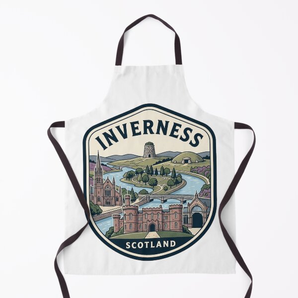 Item preview, Inverness Scotland Retro Travel Souvenir Emblem designed and sold by k3rstman1.