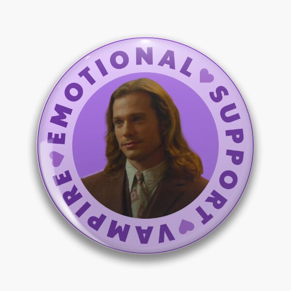 Item preview, Lestat - Emotional Support Vampire Design designed and sold by nocontextIestat.
