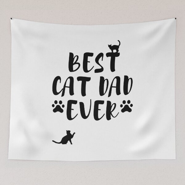Artikelvorschau, Das beste Katzen-Papa aller Zeiten – Lustiges Geschenk für Katzenbesitzer entworfen und verkauft von OlyvieArt.
