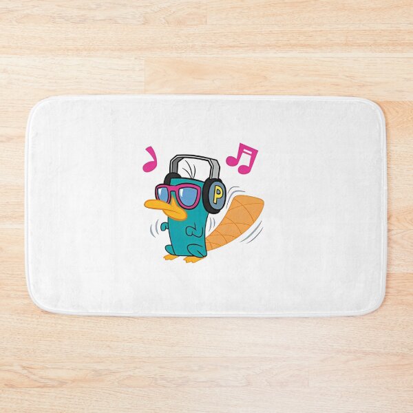Item preview, Perry The Platypus Dancing With Headphones designed and sold by Worldofrat.