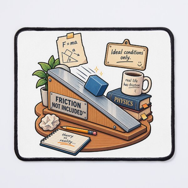 Item preview, Friction Not Included – Ideal Conditions Only designed and sold by ChicClicker.