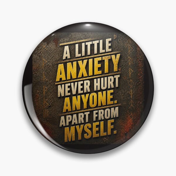 Item preview, A little anxiety never hurt anyone apart from myself #1 designed and sold by Helios Be. Lavsh.