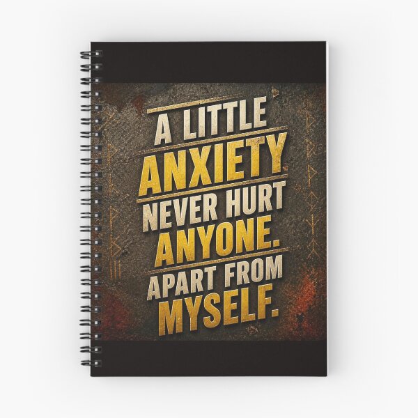 Item preview, A little anxiety never hurt anyone apart from myself #1 designed and sold by Helios Be. Lavsh.