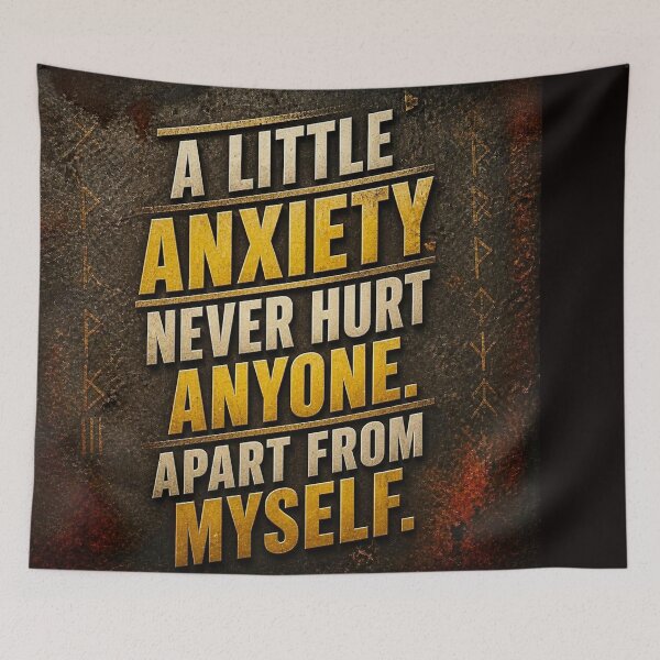 Item preview, A little anxiety never hurt anyone apart from myself #1 designed and sold by Helios Be. Lavsh.