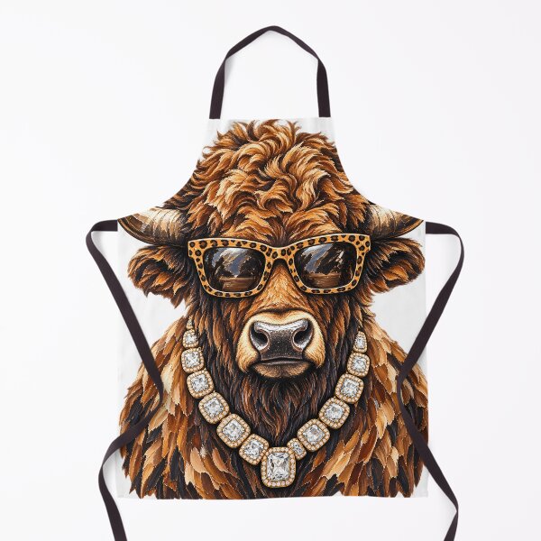 Item preview, Boujee Bison T-Shirt | American Bison Rhinestone Western Graphic Tee | Leopard Print Sunglasses | Trendy Cowgirl Shirt designed and sold by Vireltoo.