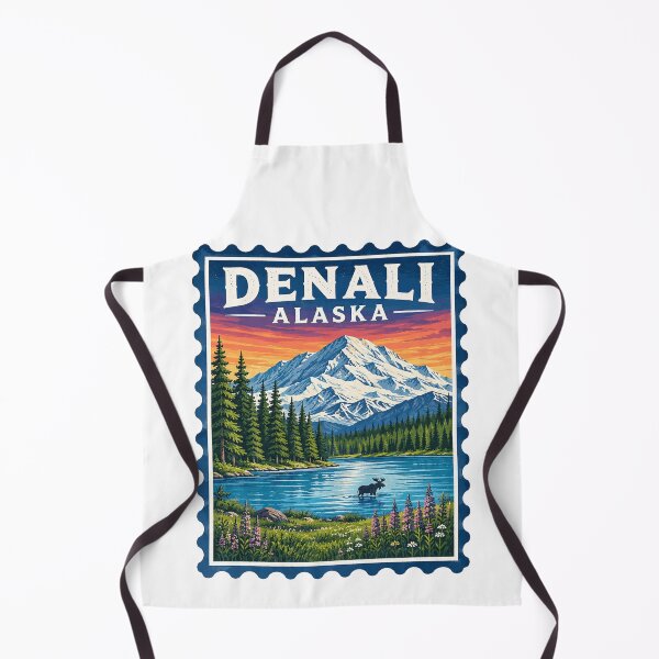 Item preview, Denali Alaska Stamp designed and sold by yunamaliskova.