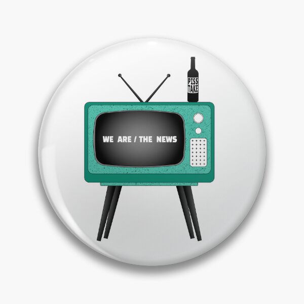 Artikelvorschau, WIR SIND / DIE NACHRICHTEN Vintage TV entworfen und verkauft von PISS TAKE .