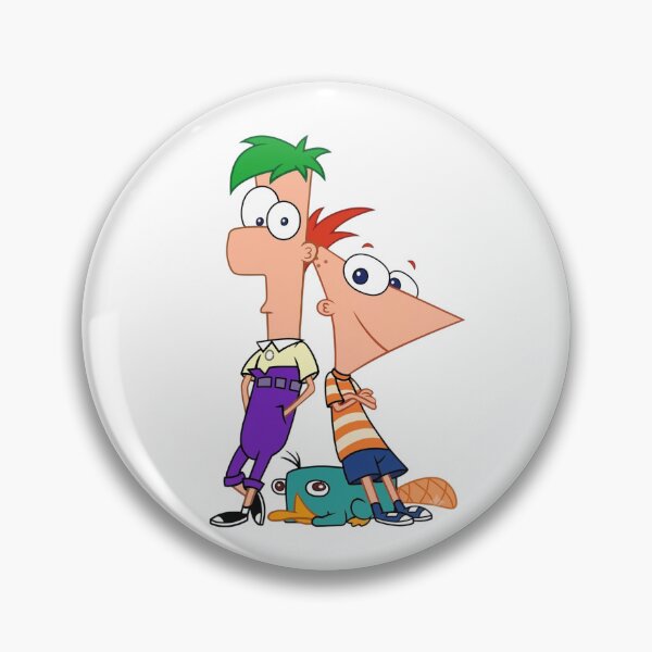 Item preview, Phineas And Ferb With Agent Perry The Platypus designed and sold by Worldofrat.