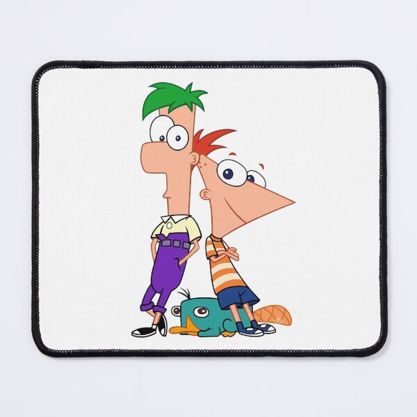 Item preview, Phineas And Ferb With Agent Perry The Platypus designed and sold by Worldofrat.