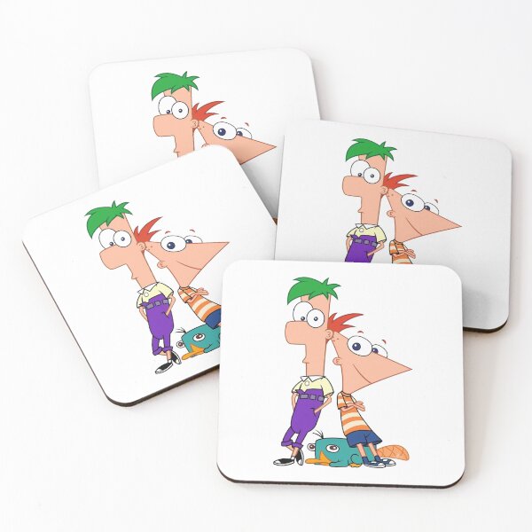 Item preview, Phineas And Ferb With Agent Perry The Platypus designed and sold by Worldofrat.