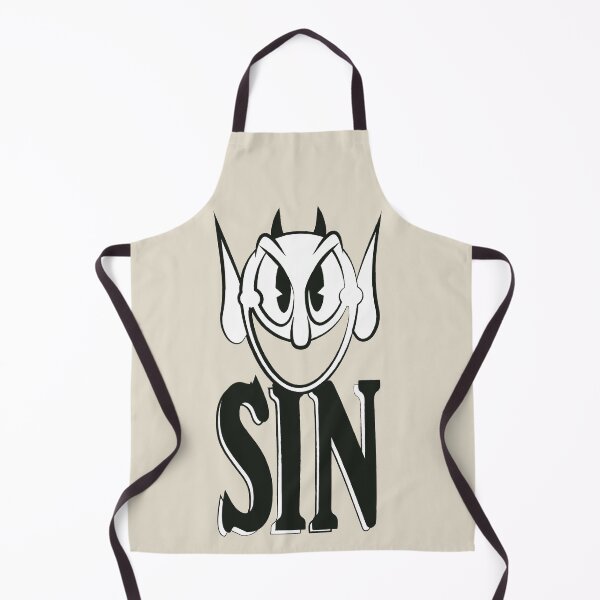 Item preview, Sin – Devil Cartoon Pattern with Bold Edgy Aesthetic and Vintage Style designed and sold by Helmina Groper.