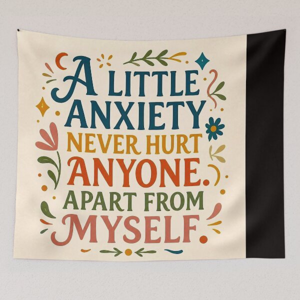 Item preview, A little anxiety never hurt anyone apart from myself #3 designed and sold by Helios Be. Lavsh.