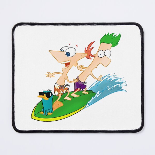 Item preview, Phineas And Ferb Surfing Summer Waves designed and sold by Worldofrat.