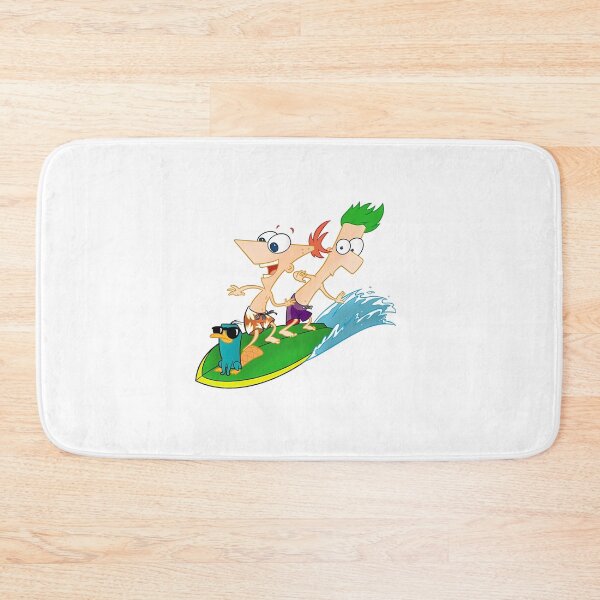 Item preview, Phineas And Ferb Surfing Summer Waves designed and sold by Worldofrat.