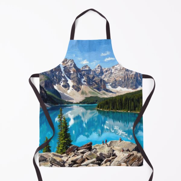 Item preview, Moraine Lake and the Valley of the Ten Peaks designed and sold by RedPeaStudio.