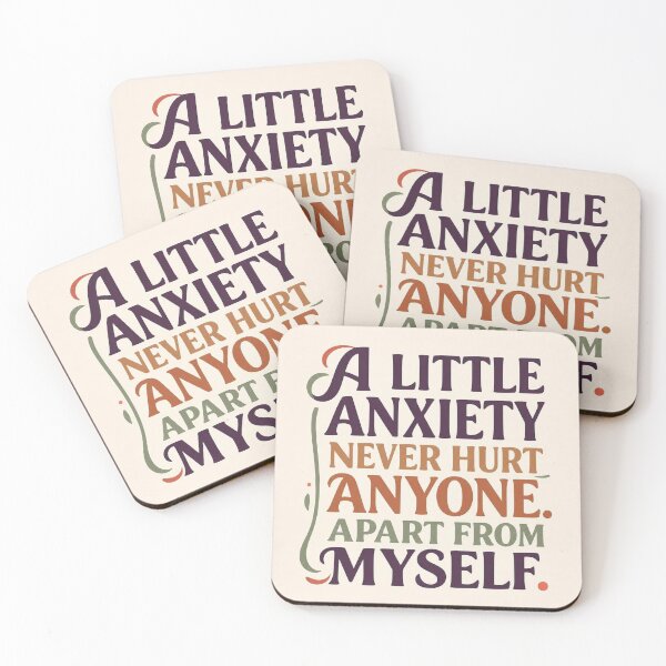 Item preview,  A little anxiety never hurt anyone apart from myself #4 designed and sold by Helios Be. Lavsh.
