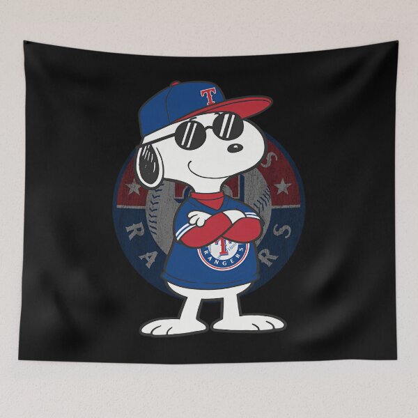Item preview, Snoopy Rangers Baseball designed and sold by Nahkolahmom.
