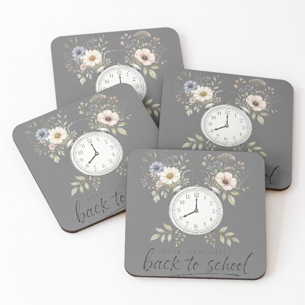 Item preview,  Rise and Shine Botanical Alarm Clock designed and sold by MOCH- ART.