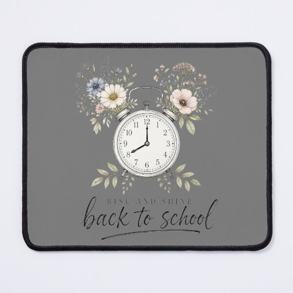 Item preview, Rise and Shine Botanical Alarm Clock designed and sold by MOCH- ART.