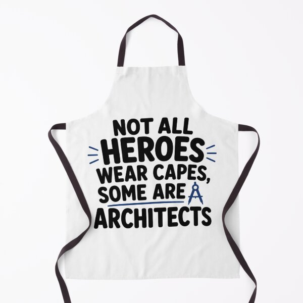 Item preview, Not All Heroes Wear Capes Some Are Architects Funny Architecture Quote designed and sold by raedattia.