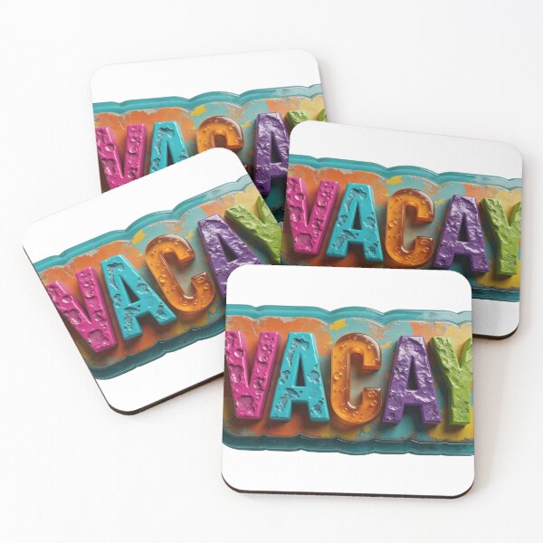 Item preview, Cool Teal VACAY Wearable Art designed and sold by dazzlemakers.