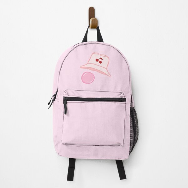 Item preview, Cartoon Baby Pink Coquette Cherry Bucket Hat with Bubblegum designed and sold by CamilasPrints.