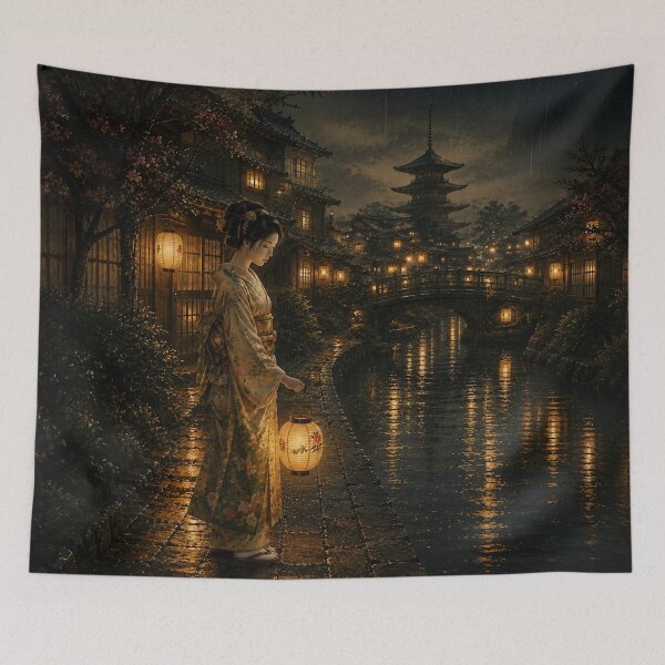 Item preview, Japanese Dreams — Lantern Festival in Kyoto designed and sold by ZYVARENNE.