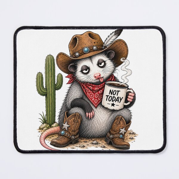 Item preview, Opossum in the Wild West designed and sold by Zeewind.