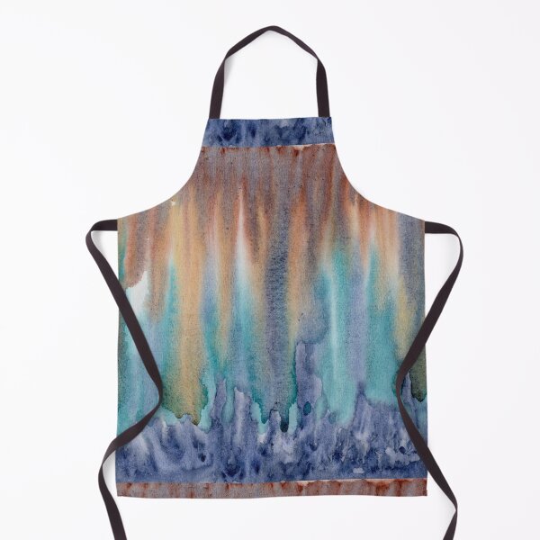 Item preview, Copy of Blue Green Abstract Forest: Atmospheric Watercolour Landscape designed and sold by ArithraStudio.