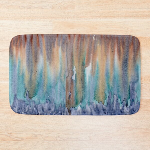 Item preview, Copy of Blue Green Abstract Forest: Atmospheric Watercolour Landscape designed and sold by ArithraStudio.