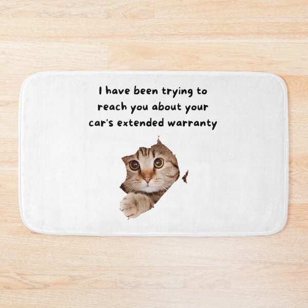 Item preview, Cat Extended Warranty Meme Funny designed and sold by OlyvieArt.
