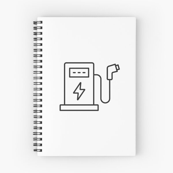 Item preview, Electric Vehicle Charging Station Line Icon designed and sold by VectorForge Studio.