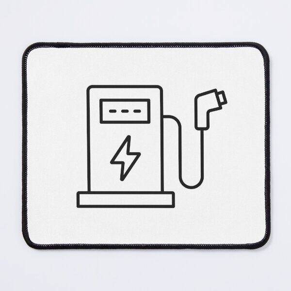 Item preview, Electric Vehicle Charging Station Line Icon designed and sold by VectorForge Studio.