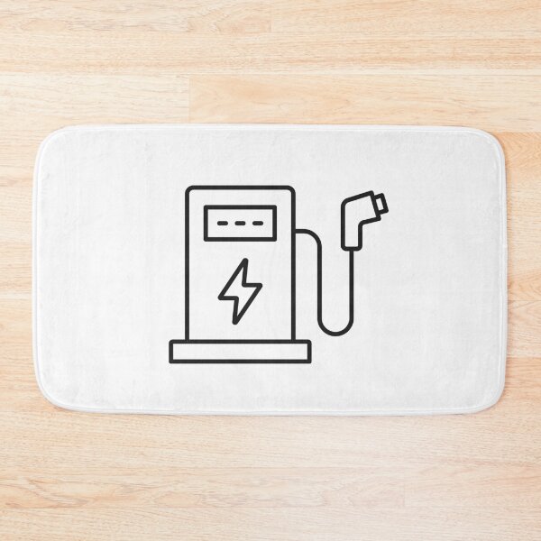 Item preview, Electric Vehicle Charging Station Line Icon designed and sold by VectorForge Studio.