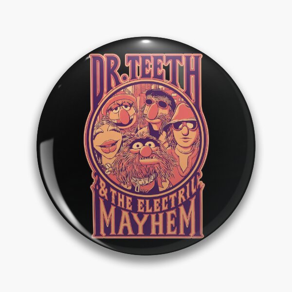 Item preview, Dr Teeth Electric Mayhem Muppets Band-30 designed and sold by CuteBots.