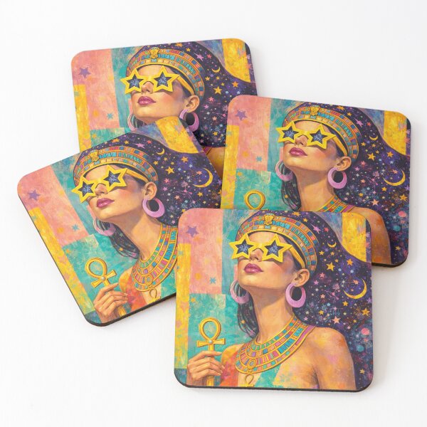 Item preview, Nut – Egyptian Goddess of the Sky Painting designed and sold by GalleryKauffeld.