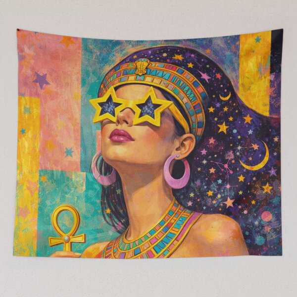 Item preview, Nut – Egyptian Goddess of the Sky Painting designed and sold by GalleryKauffeld.