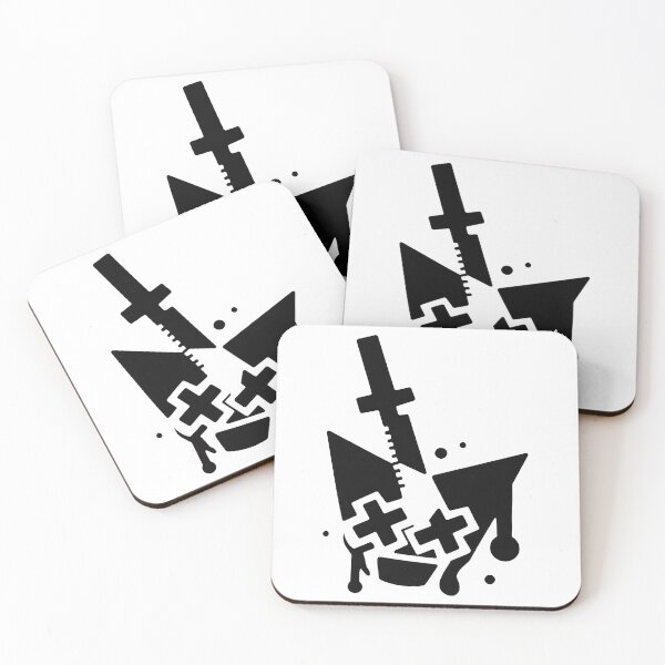 Item preview, Edgy Broken Dagger Cross Dripping -62 designed and sold by CuteBots.