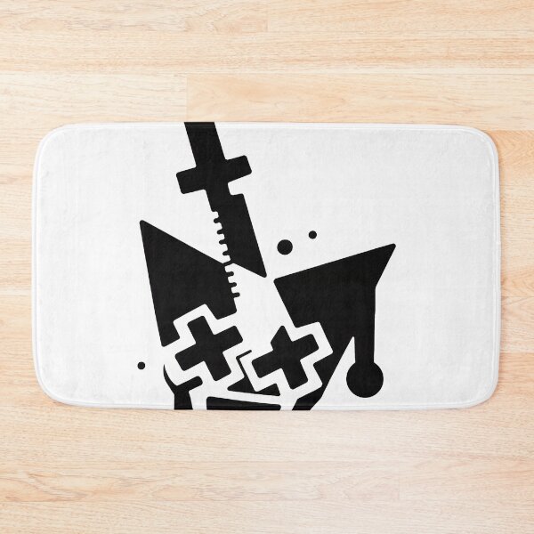Item preview, Edgy Broken Dagger Cross Dripping -62 designed and sold by CuteBots.