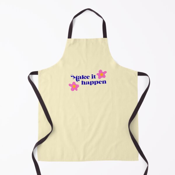 Item preview, Make It Happen Motivational Groovy Quote designed and sold by jianina-alondra.