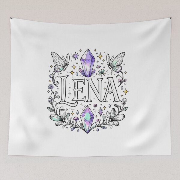 Item preview, Lena Name Meaning Girls Birthday Gift designed and sold by Art3mis777.