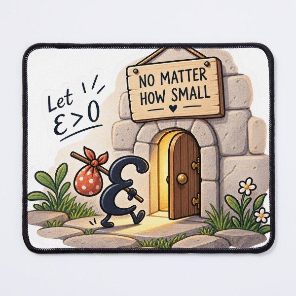 Item preview, No Matter How Small – Epsilon Greater Than Zero designed and sold by ChicClicker.