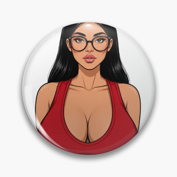 Item preview, Curvy Girl Red Top Illustration designed and sold by EgoSovereign.