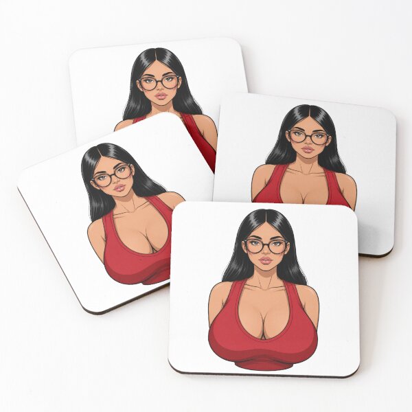 Item preview, Curvy Girl Red Top Illustration designed and sold by EgoSovereign.