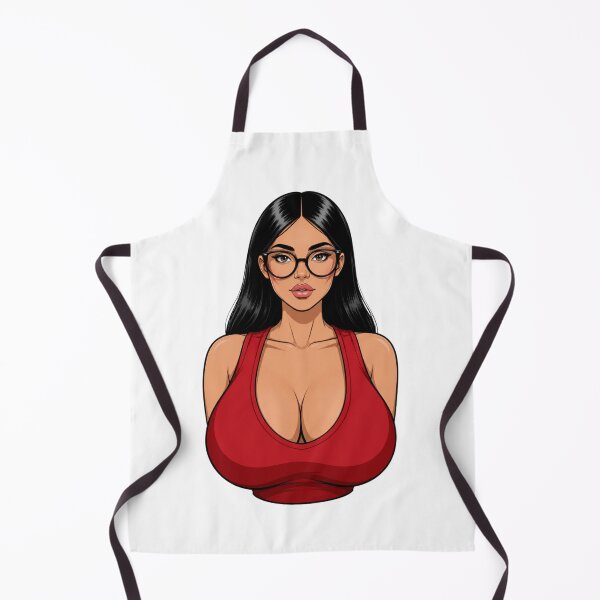 Item preview, Curvy Girl Red Top Illustration designed and sold by EgoSovereign.