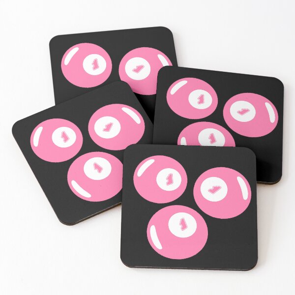 Item preview, Lucky Number 111 Bubblegum Pink Balls designed and sold by CamilasPrints.